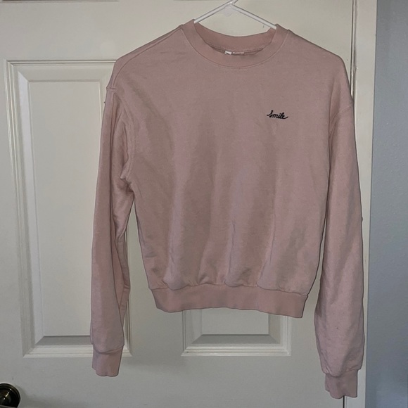 H&M Tops - H&M Women’s Pink Sweater - Size: XS